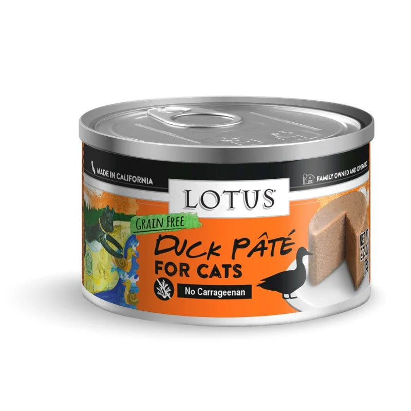 Lotus Wet Cat Food Grain-Free Pâté Duck *Special Order Only*