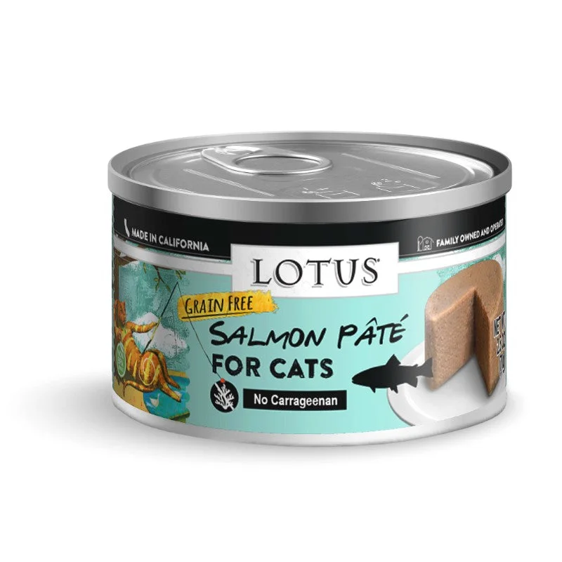 Lotus Wet Cat Food Grain-Free Pâté Salmon *Special Order Only*