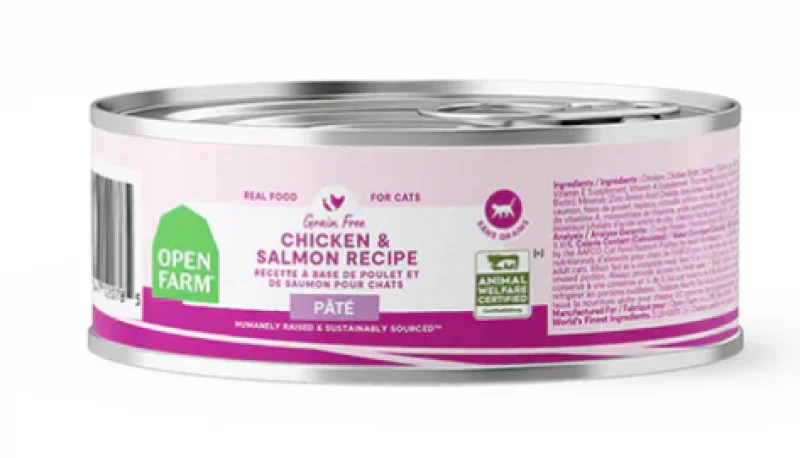 Open Farm Cat Canned Chicken Salmon 5.3 oz