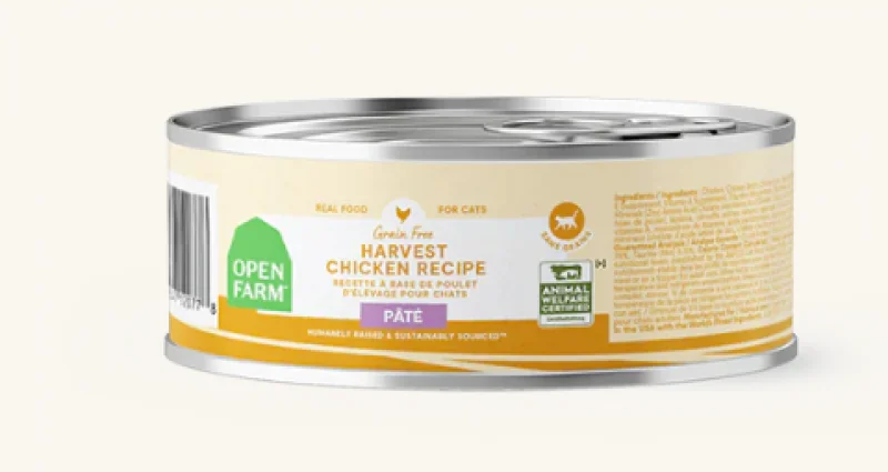 Open Farm Cat Canned Harvest Chicken 5.3 oz