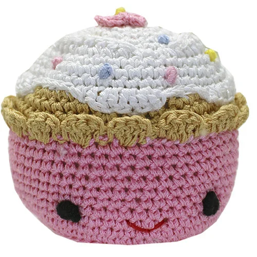 Purdy The Pink Cupcake Organic Cotton Dog Toy