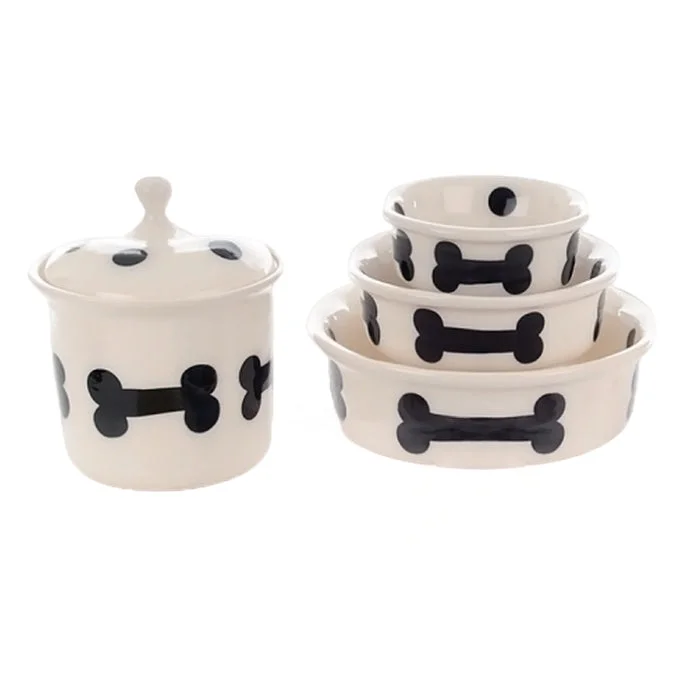 Series J Dog Dinnerware