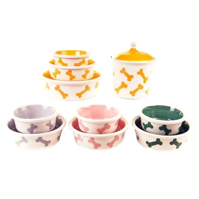 Series K Dog Dinnerware