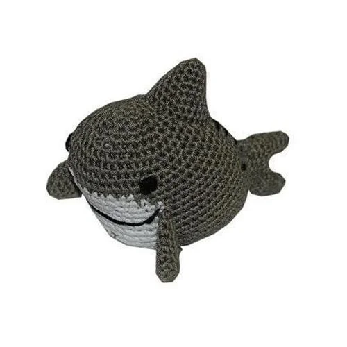 Shark Organic Cotton Dog Toy