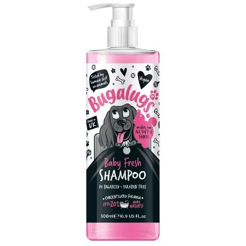 Bugalugs Baby Fresh Dog Shampoo 500ml