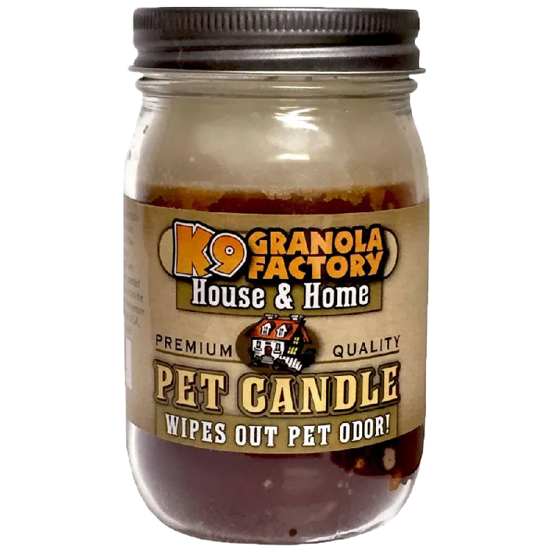 K9 Granola Factory Odor Eliminator Candle, Banana Nut