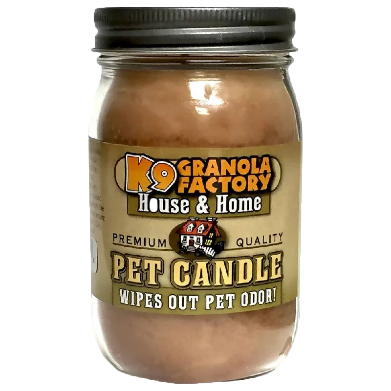 K9 Granola Factory Odor Eliminator Candle, Buttermut Pancakes